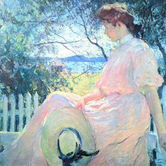 Frank Weston Benson "Eleanor" - Picture 4 of 8